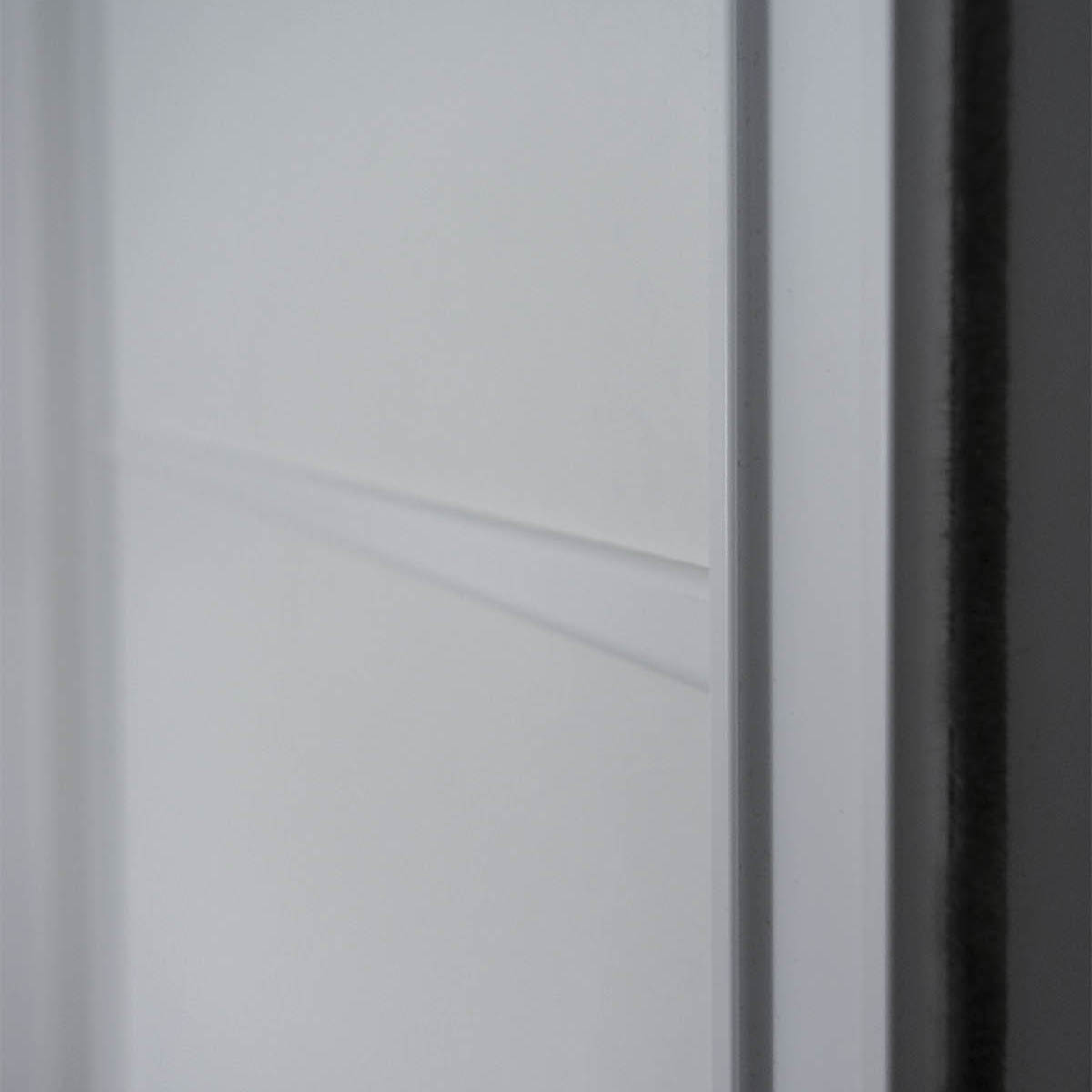 Szafa z drzwiami przesuwnymi, białe ramy drzwi przesuwne - zdjęcie 4